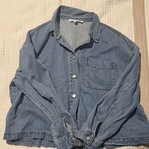 Jane and Delancey Blue Jean Jacket